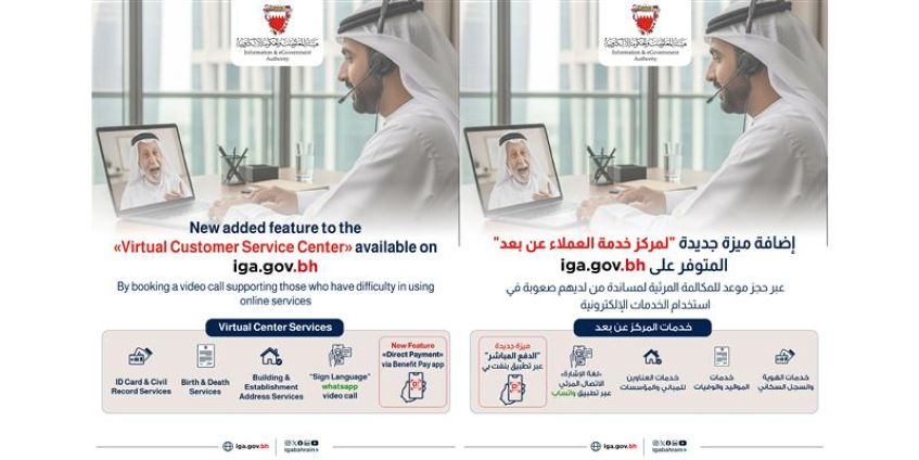 New Feature has been added to iGA’s “Virtual Customer Service Center” 